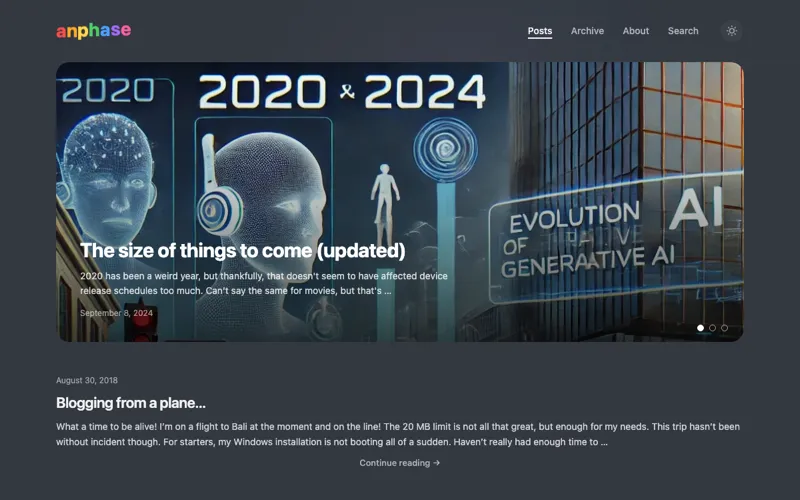 anphase.com screenshot