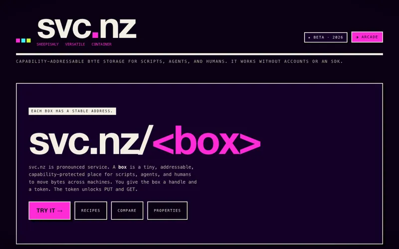 svc.nz screenshot